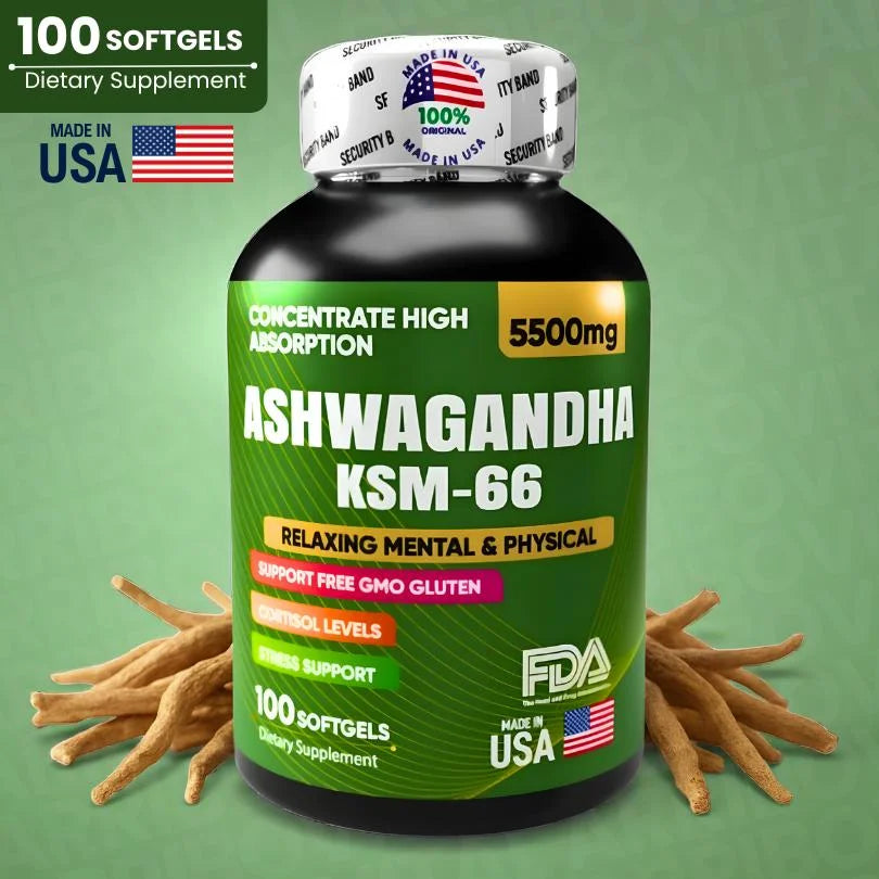 Ashwagandha KSM66™ - Equilibrio y energía para tu día a día 🧘♂️
