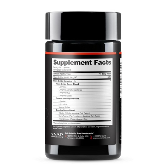 Nitric Oxide Booster® - Energía, rendimiento y enfoque en un solo producto⚡