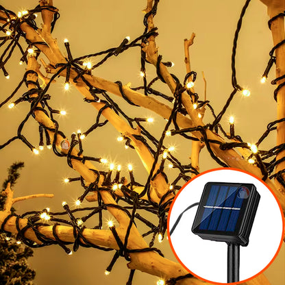 LuzSolar Max® - Luces navideñas con panel solar🎄☀️