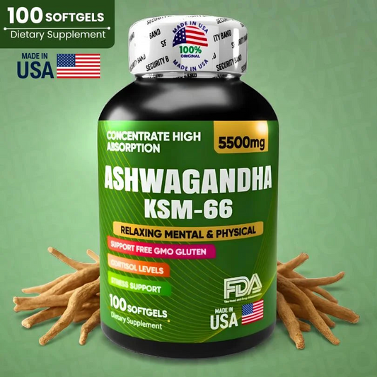 Ashwagandha KSM66™ - Equilibrio y energía para tu día a día 🧘‍♂️