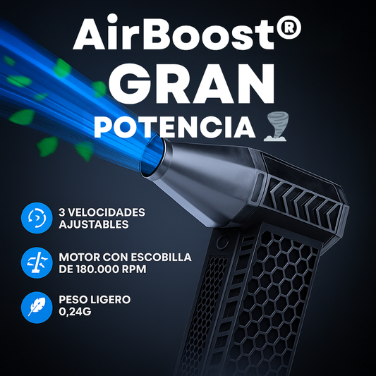 AirBoost® - Aire comprimido sin esfuerzo 💨