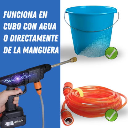 AquaPower™ - Lavadora de Alta Presión Sin Cable